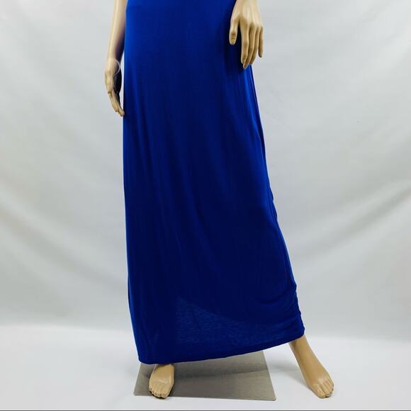 ASOS Royal Blue Backless Maxi Dress - Picture 3 of 10